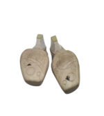 Saboti dama Hispanitas 40, piele, gri - imagine 5