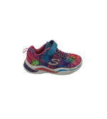 Adidasi copii Skechers 31, material textil, roz albastru