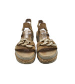 Sandale dama Gabor 38, piele intoarsa, crem - imagine 3