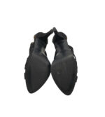 Sandale dama Pier One, 38, piele intoarsa, negru - imagine 5