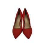 Pantofi dama H&M, 37, material textil, rosu - imagine 3