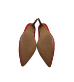 Pantofi dama H&M, 37, material textil, rosu - imagine 5