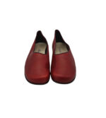 Balerini dama Madame, 39, piele, rosu - imagine 3