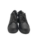 Adidasi dama 40, imitatie de piele, negru - imagine 3