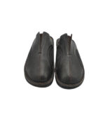 Saboti dama Ebru, 40, material textil, piele, negru - imagine 3