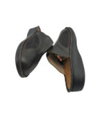 Saboti dama Ebru, 40, material textil, piele, negru - imagine 4