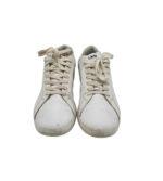 Adidasi dama Lacoste, 38, piele, alb - imagine 3