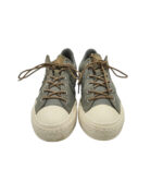 Tenisi barbati Converse, 43, material textil, gri - imagine 3