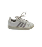 Adidasi dama Adidas, 38, imitatie de piele, alb