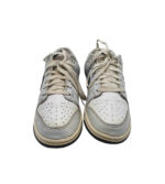 Adidasi barbati Nike, 42, imitatie de piele, piele, alb gri - imagine 3