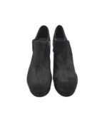 Botine dama Belle, 40, material textil, negru - imagine 3