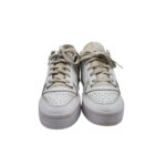 Adidasi dama Adidas, 39, piele, alb negru - imagine 3