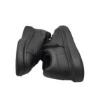 Adidasi dama 41, imitatie de piele, negru - imagine 4