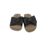 Saboti dama Fashion, 37, imitatie de piele, negru - imagine 3