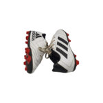 Adidasi copii Adidas, 30, imitatie de piele, alb negru - imagine 4