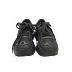 Adidasi dama 39, imitatie de piele, material textil, negru - imagine 3