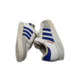 Adidasi copii Adidas, 34, imitatie de piele, alb gri albastru - imagine 4