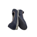 Balerini dama Graceland, 42, imitatie de piele, albastru - imagine 4