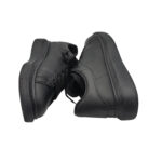 Adidasi dama 41, imitatie de piele, negru - imagine 4