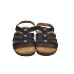 Sandale dama Pavers, 38, imitatie de piele, material textil, negru - imagine 3