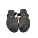 Sandale dama Pavers, 38, imitatie de piele, material textil, negru - imagine 5