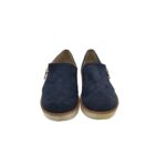 Pantofi dama Poyaa, 36, material textil, bleumarin - imagine 3