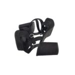 Sandale dama Papaya, 39, material textil, negru - imagine 4