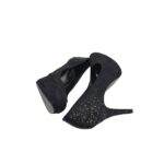 Pantofi dama Catwalk, 41, material textil, negru - imagine 4