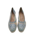 Pantofi dama Madeleine, 40, material textil, albastru - imagine 3