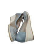 Pantofi dama Madeleine, 40, material textil, albastru - imagine 4