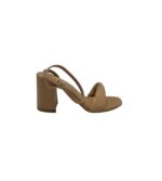 Sandale dama H&M, 38, imitatie de piele, maro