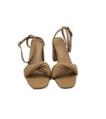 Sandale dama H&M, 38, imitatie de piele, maro - imagine 3