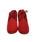 Adidasi barbati 44, material textil, rosu - imagine 3