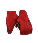 Adidasi barbati 44, material textil, rosu - imagine 4