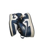 Adidasi copii Jordan, 35, imitatie de piele, alb alabstru - imagine 4