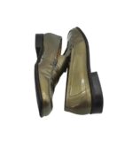 Mocasini dama K-Shoes, 38, piele, kaki - imagine 4