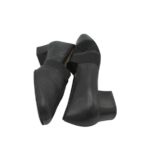 Pantofi dama Hassia, 38, piele intoarsa, piele, negru - imagine 4