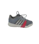 Adidasi dama Adidas, 39, imitatie de piele, material textil, gri