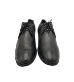 Pantofi barbati Manitu 45, piele , negru - imagine 3