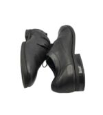 Pantofi barbati Manitu 45, piele , negru - imagine 4