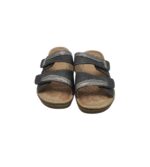 Saboti dama InBlue, 35, imitatie de piele, gri - imagine 3