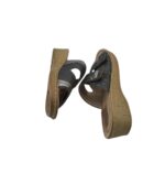 Saboti dama InBlue, 35, imitatie de piele, gri - imagine 4