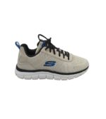 Adidasi barbati Skechers, 45, material textil, crem