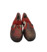 Pantofi dama Reflexor, 40, piele intoarsa, piele, rosu - imagine 3