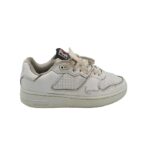 Adidasi barbati Karl Kani, 42, imitatie de piele, piele, alb