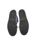 Adidasi copii Nike Jordan, 32, imitatie de piele, negru alb - imagine 5