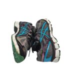 Adidasi barbati Asics, 40, material textil, gri negru, Gore Tex - imagine 4