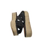 Saboti dama H&M, 39, material textil, negru - imagine 4