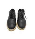 Adidasi barbati Man, 42, imitatie de piele, negru - imagine 3