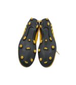 Adidasi copii Puma, 37, imitatie de piele, galben - imagine 5